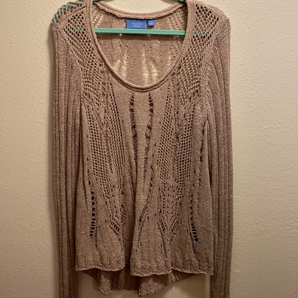 Simply Vera Wang sweater, size large